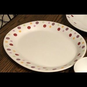 Pampered Chef Dots Platter